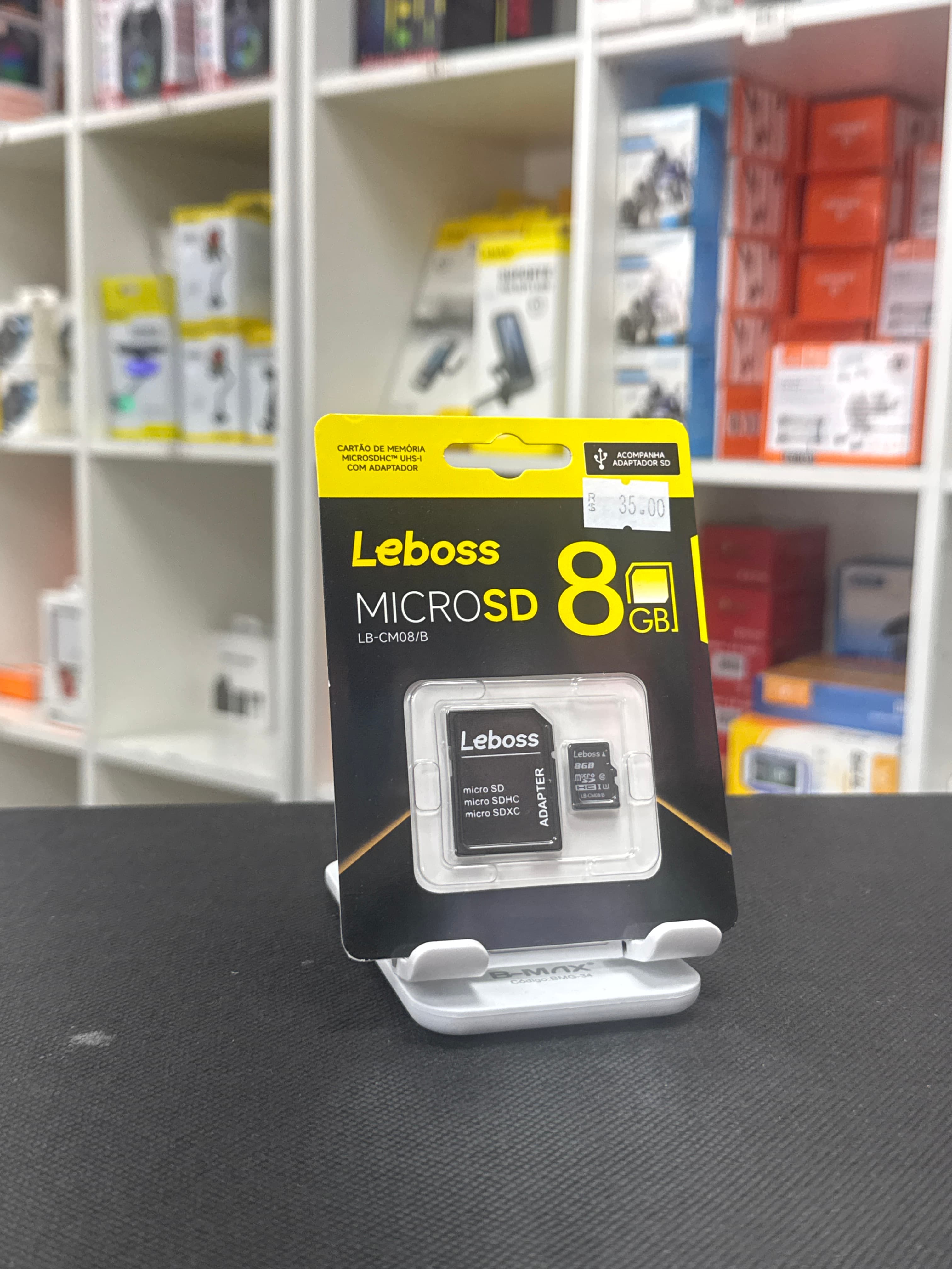 Cartão memória LB-CM08-B 8GB