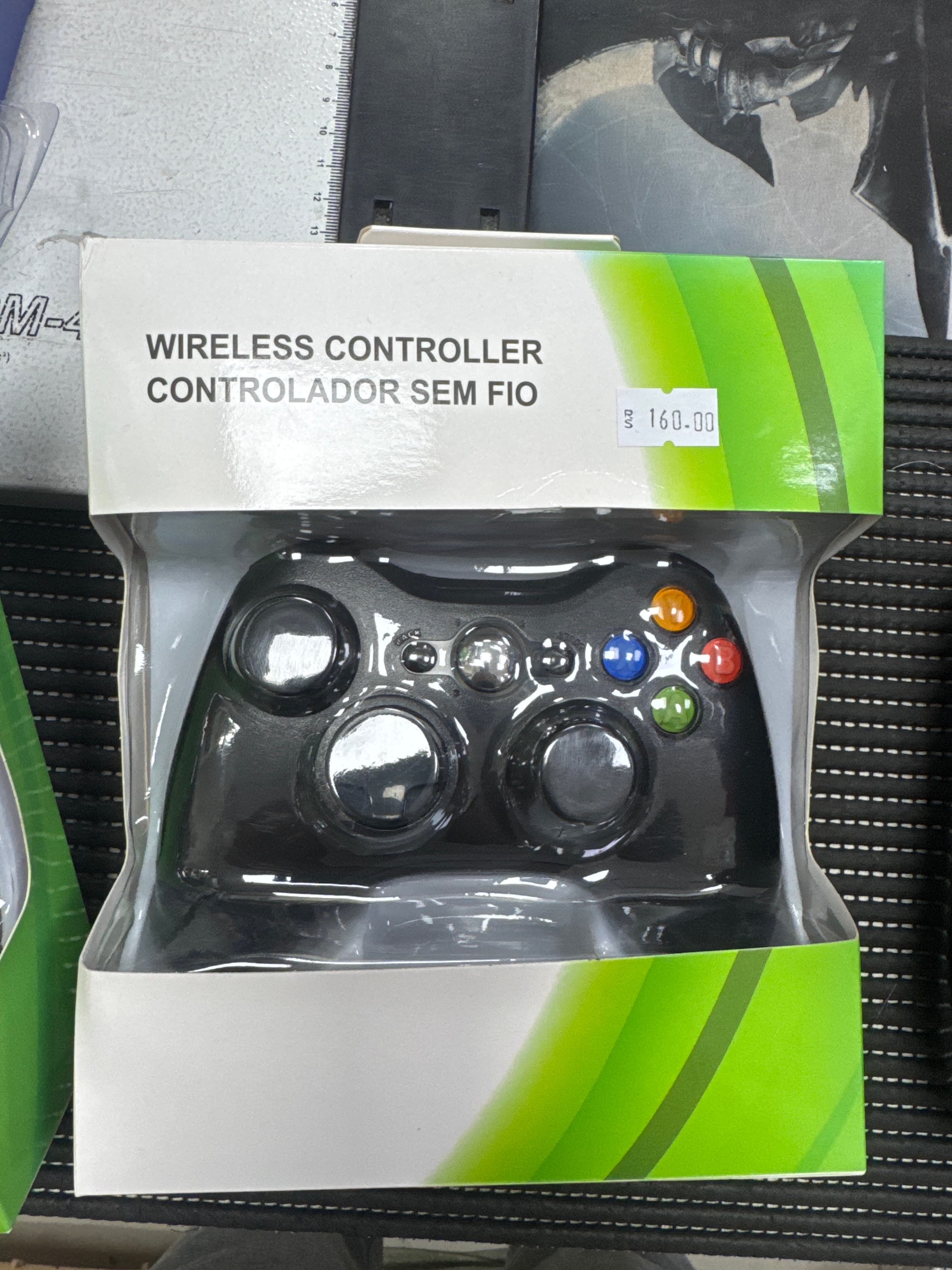 Controle xbox 360 com fio