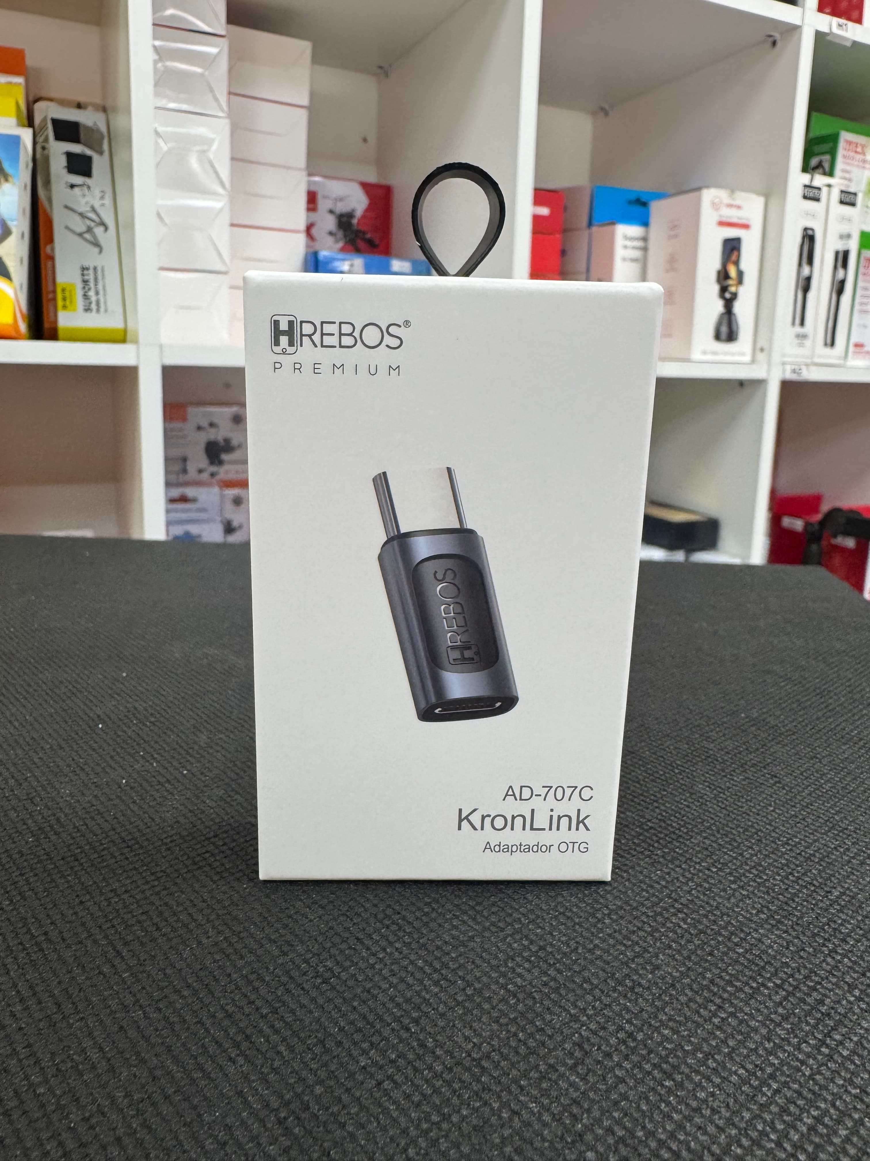 Adaptador OTG Tipo-C macho USB- Lightning fêmea AD-707C