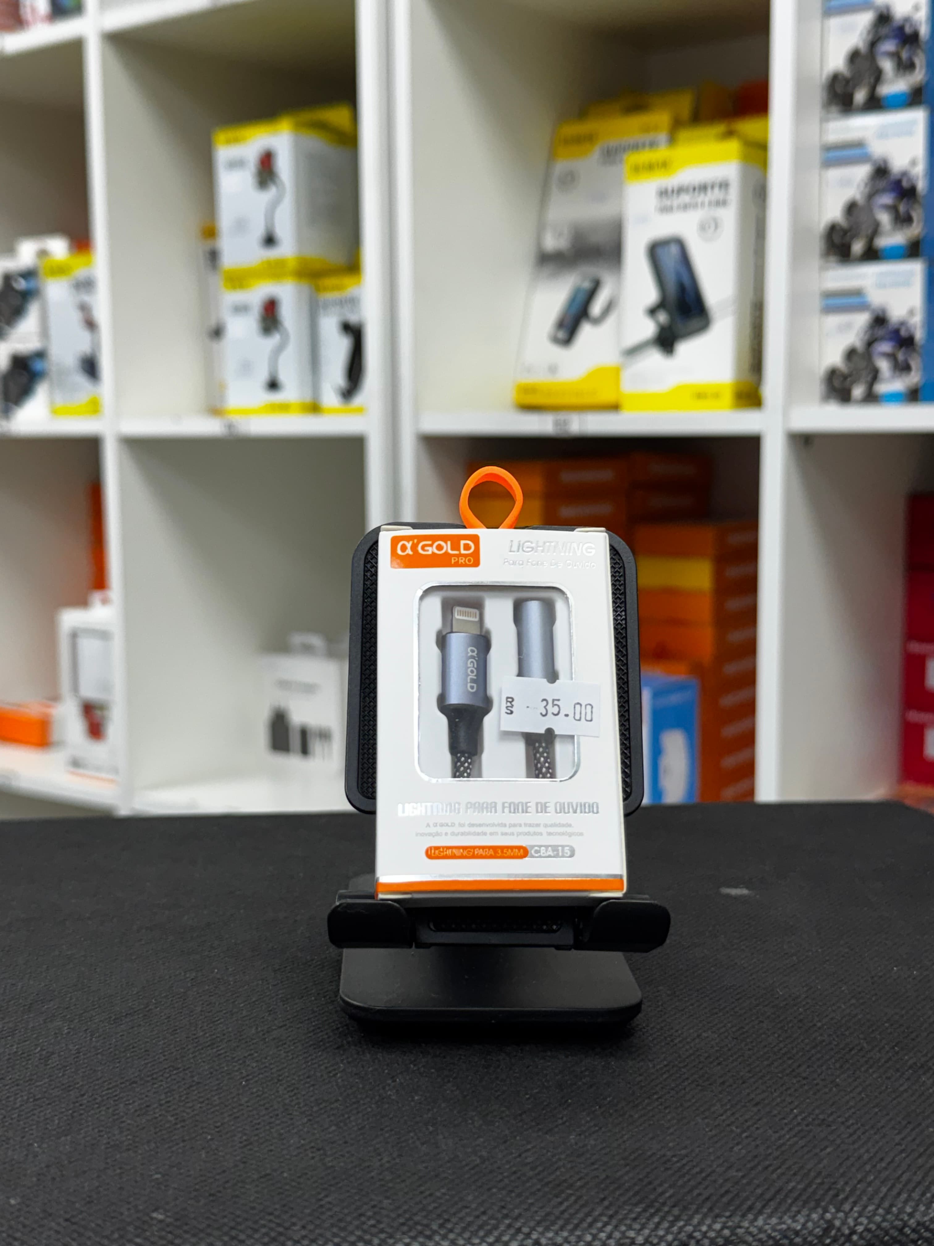 Adaptador p2 para lightning