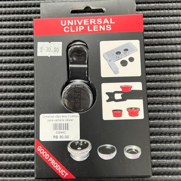 Universal clips lens / Lentes para camera celular