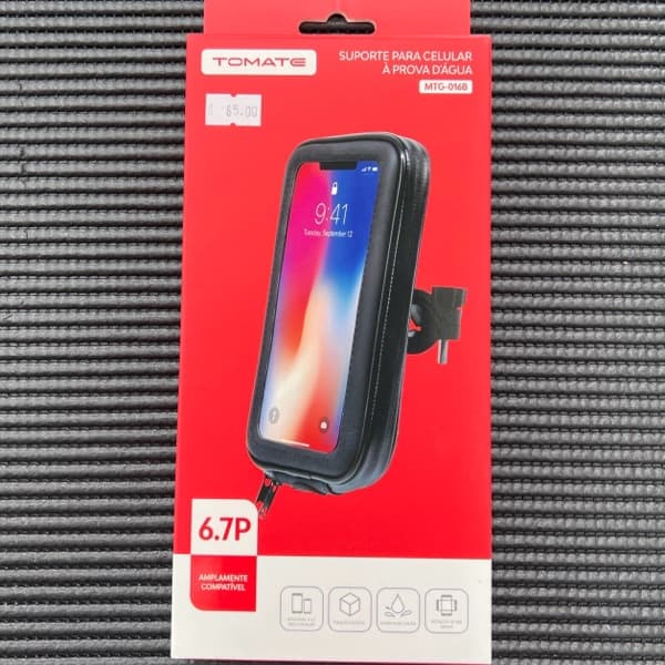 Suporte para celular a prova dágua MTG-016B TOMATE