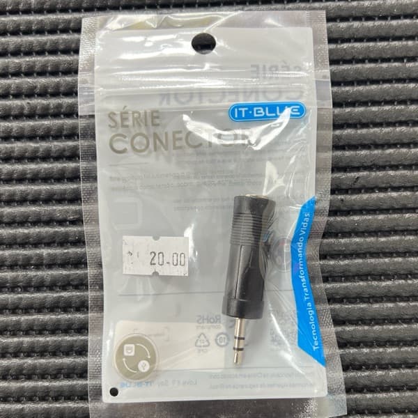 Conector P10 FEMEA para P2 MACHO