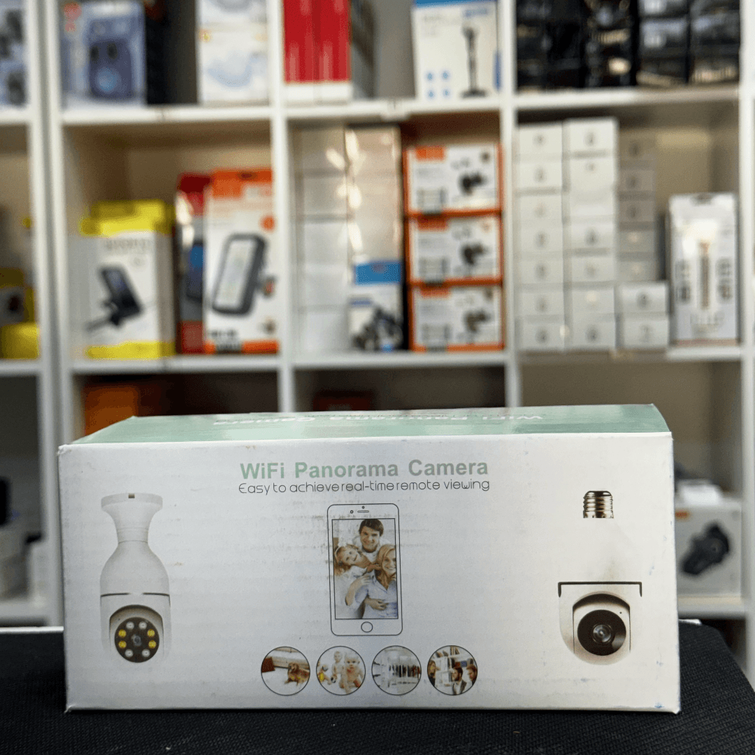 Camera bocal Lampada WIFI PANORAMA CAMERA