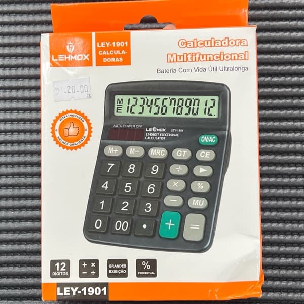 Calculadora multifuncional LEY-1901 LEHMOX