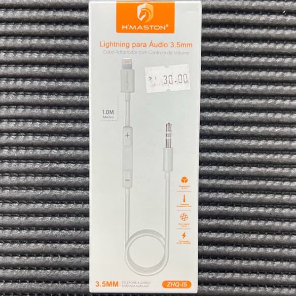 Cabo adaptador P2 para IOS ZHQ-15 H´MASTON