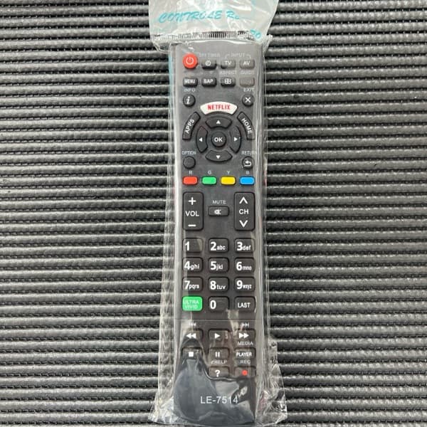Controle remoto - LE-7514 - PANASONIC LED / TV SMART