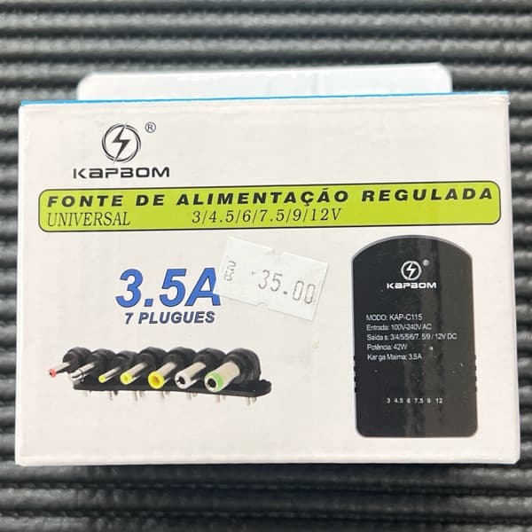 Fonte universal 3.5A KAP-C115 KAPBOM