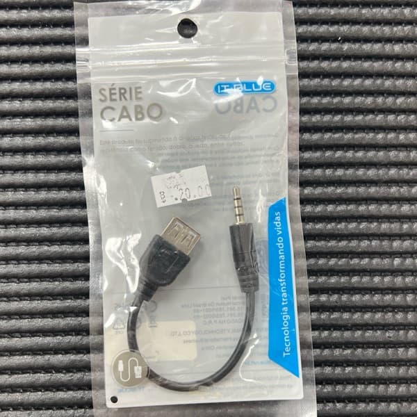 Cabo USB FEMEA para P2 MACHO LE-1012 IT-BLUE