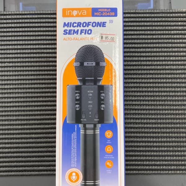 Microfone sem fio alto falante MIC-20439