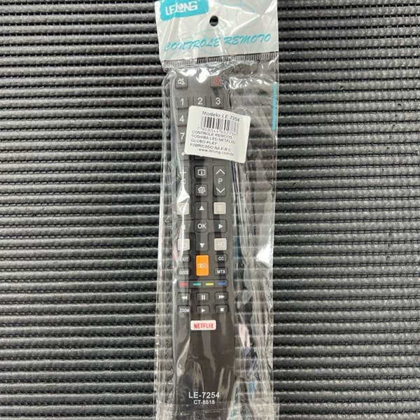 Controle remoto - LE-7254 - TOSHIBA LED NETFLIX