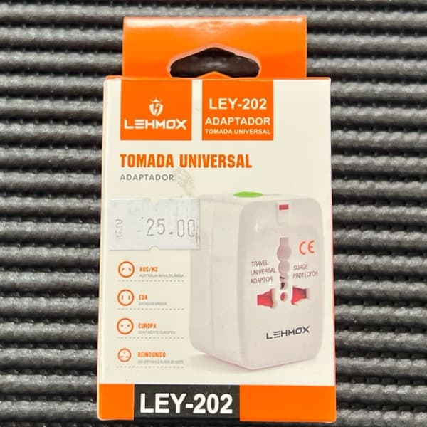 Tomada universal LEY-202 LEHMOX