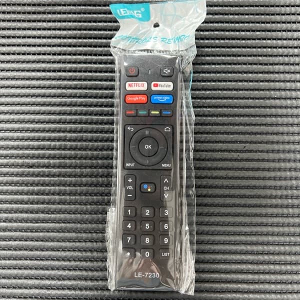 Controle remoto - LE-7230 - KONKA com netflix / youtube