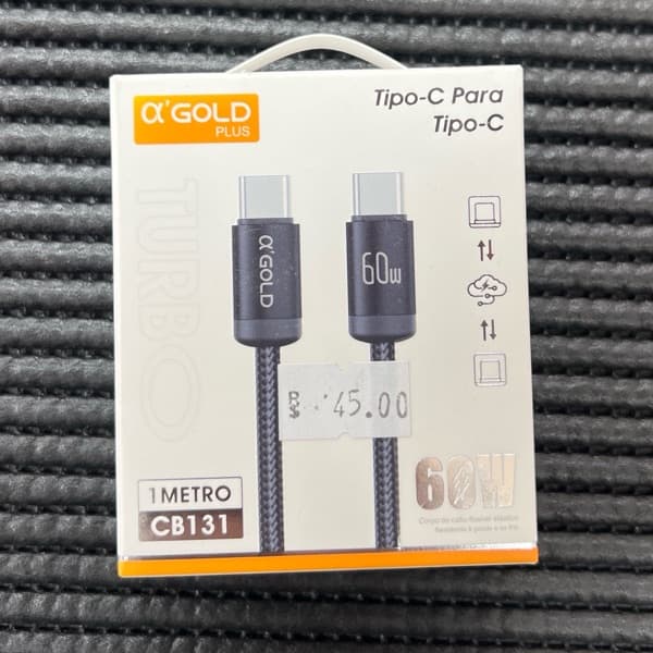 Cabo Tipo-C/Tipo-C 60W CB131 a'GOLD