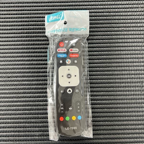 Controle remoto - LE-7355 - VIZZION TV COM NETFLIX