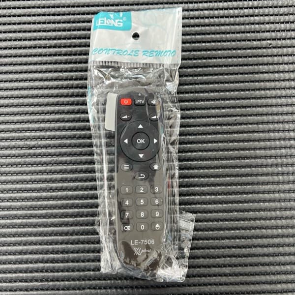 Controle remoto - LE-7506 - TV BOX PARA X PLUS