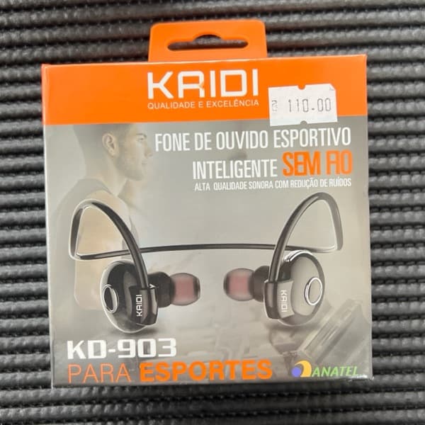 Fone de ouvido esportivo sem fio KD-903 KAIDI
