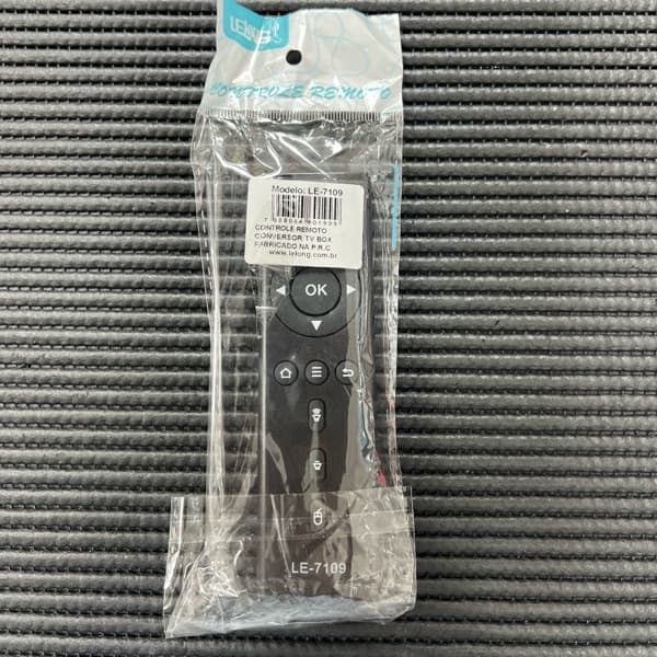 Controle remoto - LE-7109 - CONVERSOR TV BOX