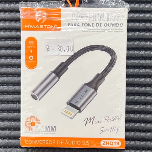 Adaptador P2 FEMEA para IOS ZHQ19 H´MASTON