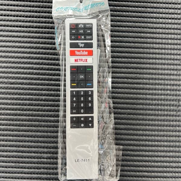 Controle remoto - LE-7411 - AOC COM NETFLIX / YOUTUBE SMART